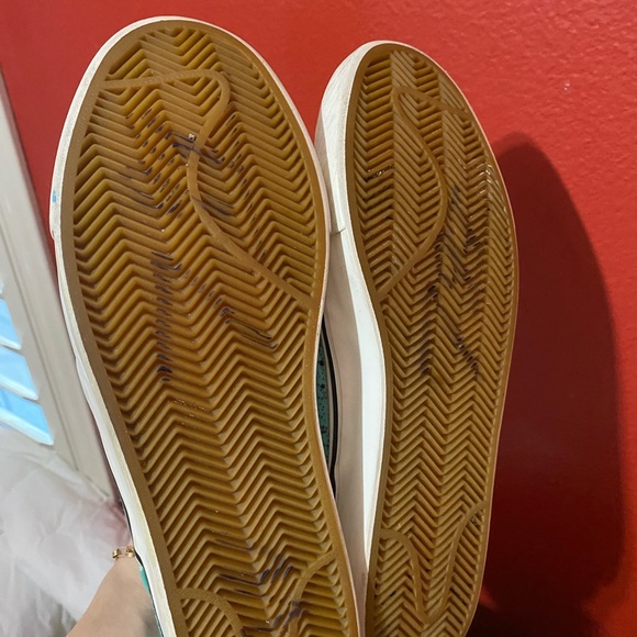 Stefan Janoski NIKE Premium Zoom SB Mens US 11.5 Green MINT SPECKLE Skate Shoes - Picture 12 of 12